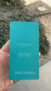 Suero corporal nocturno Moroccanoil muestra de lujo .13 fl oz/4 ml nuevo - Imagen 1 de 3