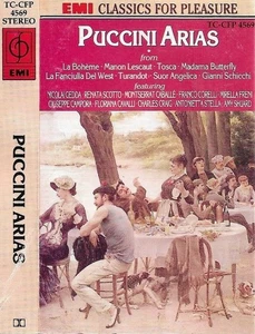 Various Puccini Arias CASSETTE ALBUM Classical Opera - Picture 1 of 18