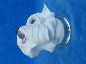 SUPERB RARE ++ TOP! Stirrup cup caliper - ROYAL STRATFORD - DOG DOG - Picture 1 of 8