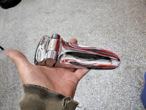 1949 CHRYSLER DODGE PLYMOUTH DESOTO LEFT Rear TRUNK HINGE TRIM 1303193-LH - Bild 1 von 5