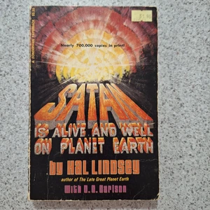 Satan Is Alive and Well on Planet Earth by Hal Lindsey 4th Ed. 1973 paperback - Picture 1 of 8