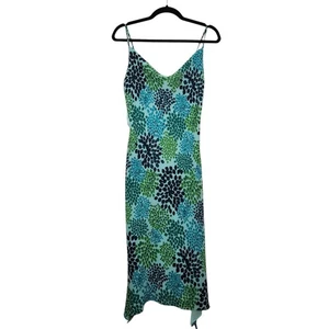 Vintage y2k Express Asymmetrical Hem Floral Cami Dress Fairy 90s Whimsy 5/6 - Bild 1 von 7