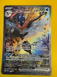 DA100509 2023-25 Pokemon SV Black Star Promo SVP EN Greninja ex #132 - Picture 1 of 2