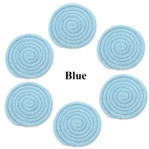 6PCS Coasters Home Office Cafe Kitchen Tea Coffee Cup Mat Tray Doily Insulation - Picture 1 of 17