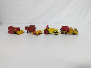 4 Vintage Construction Toy Cars Lot 70's & 80's - Picture 1 of 9