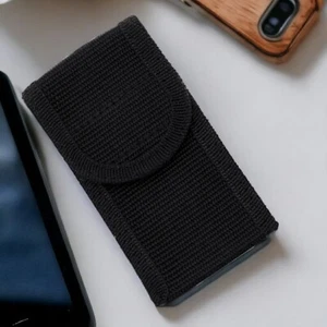 NEW Folding Knife Sheath for 4" Small Pocket Knife Multi-Tool EDC Black Nylon - Picture 1 of 2