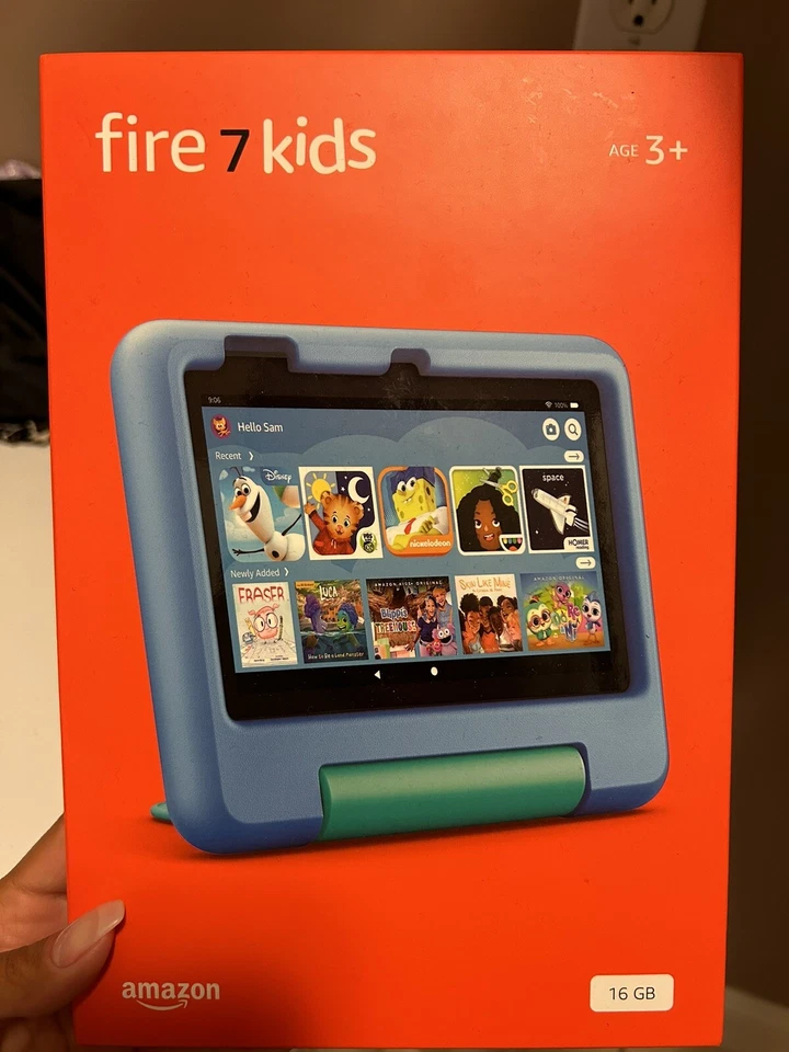 Amazon Fire 7 Kids Edition (7.ª generación) 16 GB, 7 pulgadas - azul Foto 1 de 1