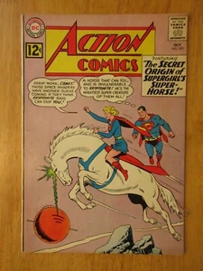 ACTION COMICS #293 (1962) **Comet Origin!** (FN++) **Very Bright & Colorful!** - Picture 1 of 4