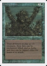 Living Lands Revised PLD Green Rare MAGIC THE GATHERING MTG CARD ABUGames