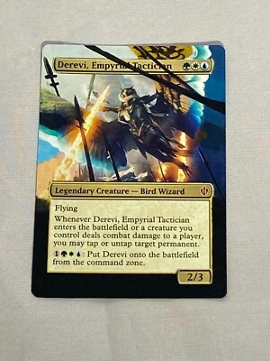MTG Altered Derevi, Empyrial Tactician Commander 2013 Magic the Gathering - Image 1 of 2