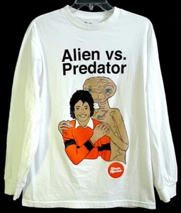 Skate Mental Skateboards Alien vs. Predator weißes Langarmshirt Gr. Medium - Bild 1 von 8