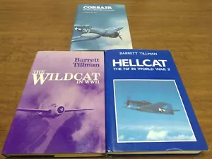 Corsair, Hellcat, The Wildcat by Tillman Barrett Book Bundle - Foto 1 di 10