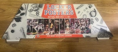 PÓSTERS STARLINE LOCKER 1990 EXHIBICIÓN Will Clark Larry Bird Bo Jackson Canseco Foto 1 de 4