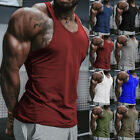 Men Sleeveless Vest Tank Tops Fitness Bodybuilding Sport Muscle Tee Shirt Blouse