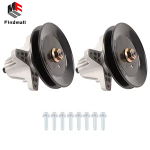 2X Spindle Assy For Selected Mtd Rover Troy Bilt Cub Cadet Mowers 918-04822a AU - Picture 1 of 12