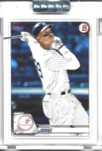2020 Bowman Aaron Judge #2 TOPPS ENCASED!!!
