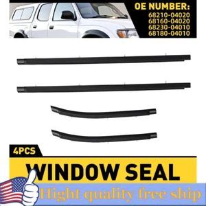 Rear Front Door Window Belt Weatherstrip Fits For Toyota Tacoma 1995-2004 R - Picture 1 of 10