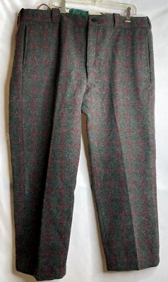 Vintage  LL Bean Wool Men’s Hunting Pants Expedition Vintage 60s NO SIZE TAG - Image 1 of 4
