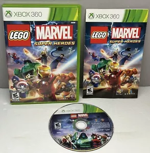 LEGO Marvel Super Heroes Microsoft Xbox 360 2013 komplett Videospiel Disc Anleitung - Bild 1 von 16
