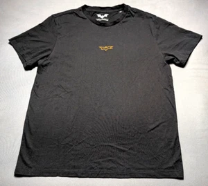 Batman Begins Black T-Shirt XL Embroidered Logo DC Comics Promo Tee - Picture 1 of 6