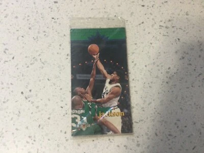 1995 Fleer NBA Jam Sessions Jim Jackson Puzzle Punch out Figure - Imagem 1 de 4
