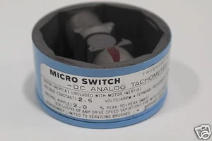 Micro Interruptor Tacómetro Analógico 2.5 V Constante 2.0 V Tapa Ondulante + ¡Envío Gratis!! - Imagen 1 de 5