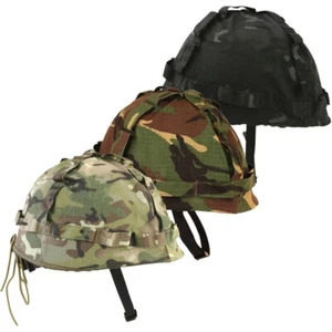 Childrens Army  M1 Army Helmet with Camo Cover Age 3 to 16 - Picture 1 of 1