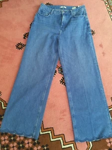 Wide Leg Jeans, Marlene, Culotte Hose, Damen Jeans 30/28 Weites Bein - Bild 1 von 4