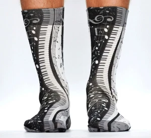Herren WIGGLESTEPS Socken - One Size (Gr. 41/46) - Motiv: 04163 - Noten 1 - Bild 1 von 7