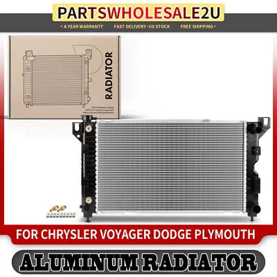Nuevo radiador para Dodge Grand Caravan Chrysler Town & Country Plymouth Voyager Foto 1 de 4