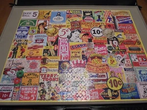 Puzzle Montagna Bianca 1000 pezzi cinque e centesimi completi 2022 Charlie Girard - Foto 1 di 9