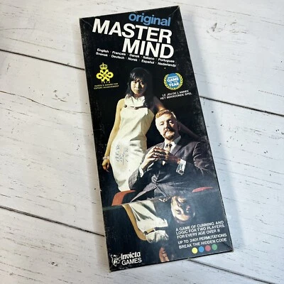 VINTAGE MASTER MIND BOARD GAME BY INVICTA 1972 MADE IN ENGLAND NO INSTRUCTIONS - Image 1 of 4