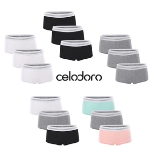 Celodoro Damen Panty mit Webgummi-Bund (3er Pack) Sport Slip mit Logo - Bild 1 von 11