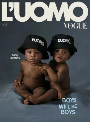 L'UOMO VOGUE ANNE GEDDES & VOGUE ITALIA   MERON / FEB 2021 MAGAZINE BUNDLE - Image 1 of 3