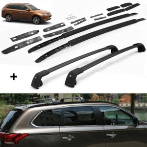 4pcs crossbar cross side rail roof rail bar Fit for Outlander 2013-2021 - Picture 1 of 12