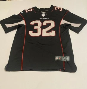 Arizona Cardinals Jersey Mens Large Black 32 Mathieu Honeybadger Nike On Field - Picture 1 of 4