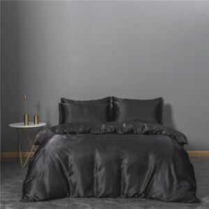 3 Piece Soft Pillowcase Bed Duvet Cover Set for Comforter Twin, Queen, King