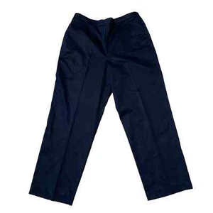 Alfred Dunner Vintage Hose Gummibund Flatfront schwarz Gr. 16 - Bild 1 von 7