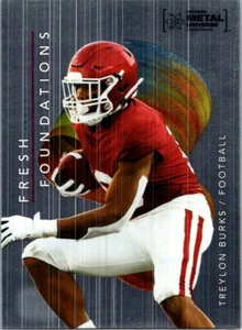 2022 SkyBox Metal Universe Champions #FF8 Treylon Burks Fresh Foundations - Imagen 1 de 2
