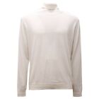 5257AF maglione dolcevita uomo OFFICINA36 white wool mix sweater man