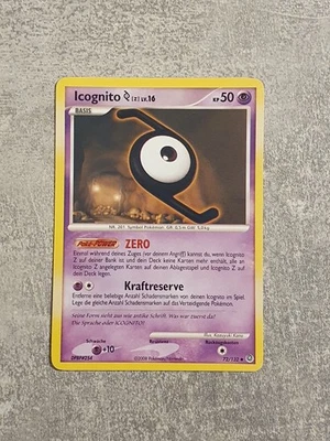 Pokémon Karte • Icognito Z • Diamant & Perl Set   - Rätselhafte Wunder • 72/132 - Bild 1 von 4