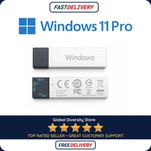Microsoft Windows 11 Pro USB Flash Drive & License for 2 Devices - Picture 1 of 3