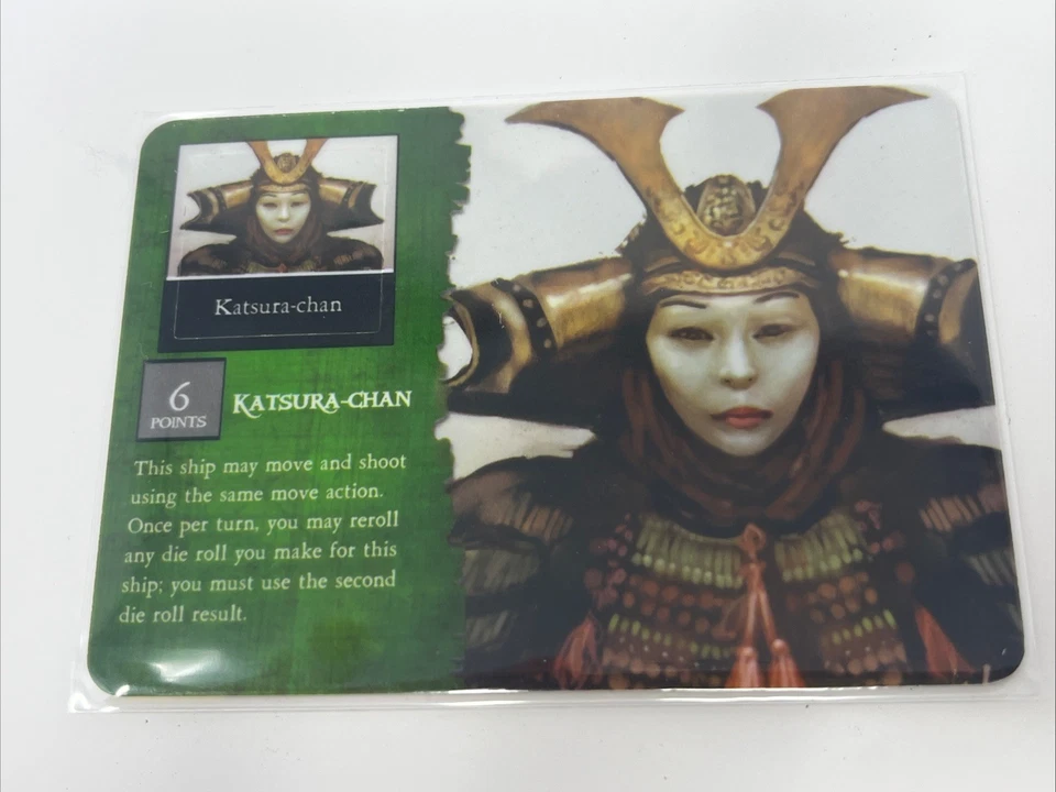 Piratas CSG Katsura-Chan SCS-025 sin perforar mares del sur de China tripulación rara Foto 1 de 4