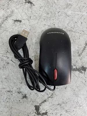 LENOVO M-U0025-O 45J4888 Black Wired Mouse USB - Image 1 of 2