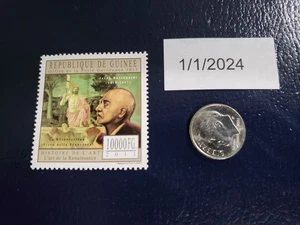 Jacob Burckhardt Historian The Resurrection 2011 Republique De Guinee Stamp - Picture 1 of 1