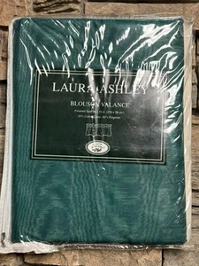 Nueva cenefa blusa Laura Ashley 86x15 verde cabaña vintage  - Imagen 1 de 5