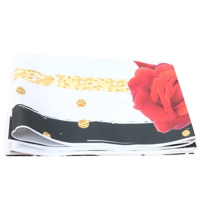  1pc Kreative Romantische Rose Drucken Geburtstag Hintergrund Stoff Fotografie - Bild 1 von 4