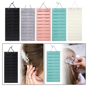 Claw Clip Holder Hair Accessories Storage Display Large Felt Wall Mounted Claw - Picture 1 of 28