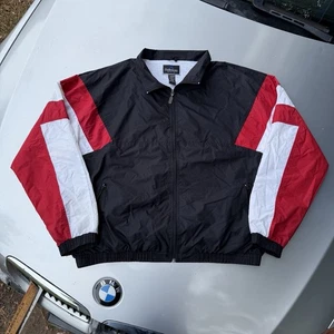 Vintage Holloway RACING Nylon Windbreaker Rain Jacket Men’s XXL - Picture 1 of 9