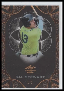 2024 Leaf Trinity #167 Sal Stewart Copper 1/1 - Bild 1 von 2